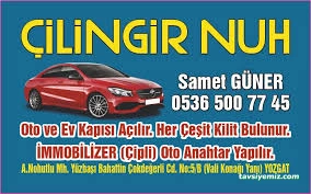 Yozgat Çilingir Nuh Samet Güner Yozgat Çilingir Nuh Samet Güner