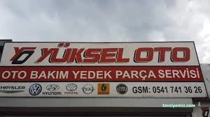 Yüksel Oto Tamir Va Bakım Servisi Yüksel Oto Tamir Va Bakım Servisi